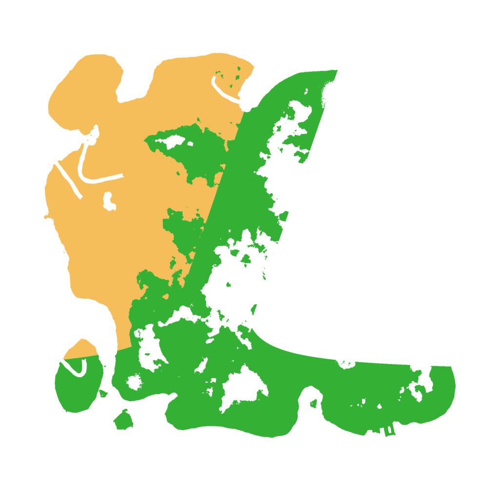 Biome Rust Map: Procedural Map, Size: 3000, Seed: 638259
