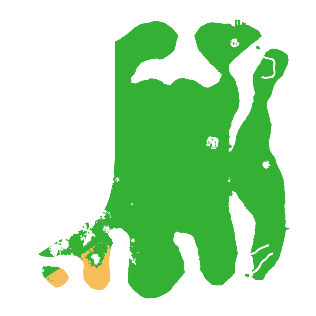 Biome Rust Map: Procedural Map, Size: 3750, Seed: 34529