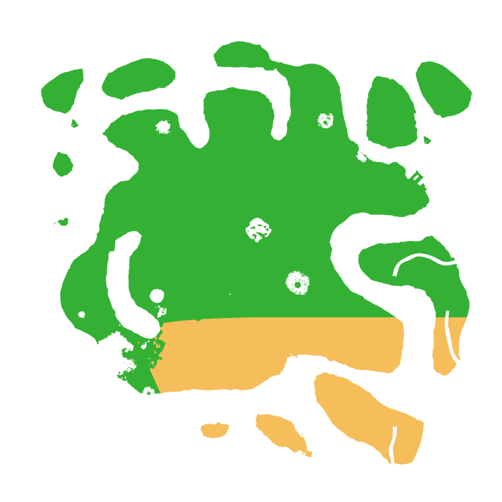 Biome Rust Map: Procedural Map, Size: 3250, Seed: 747282