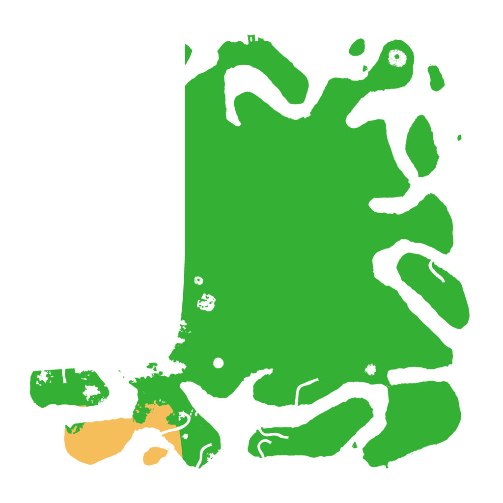 Biome Rust Map: Procedural Map, Size: 4250, Seed: 207