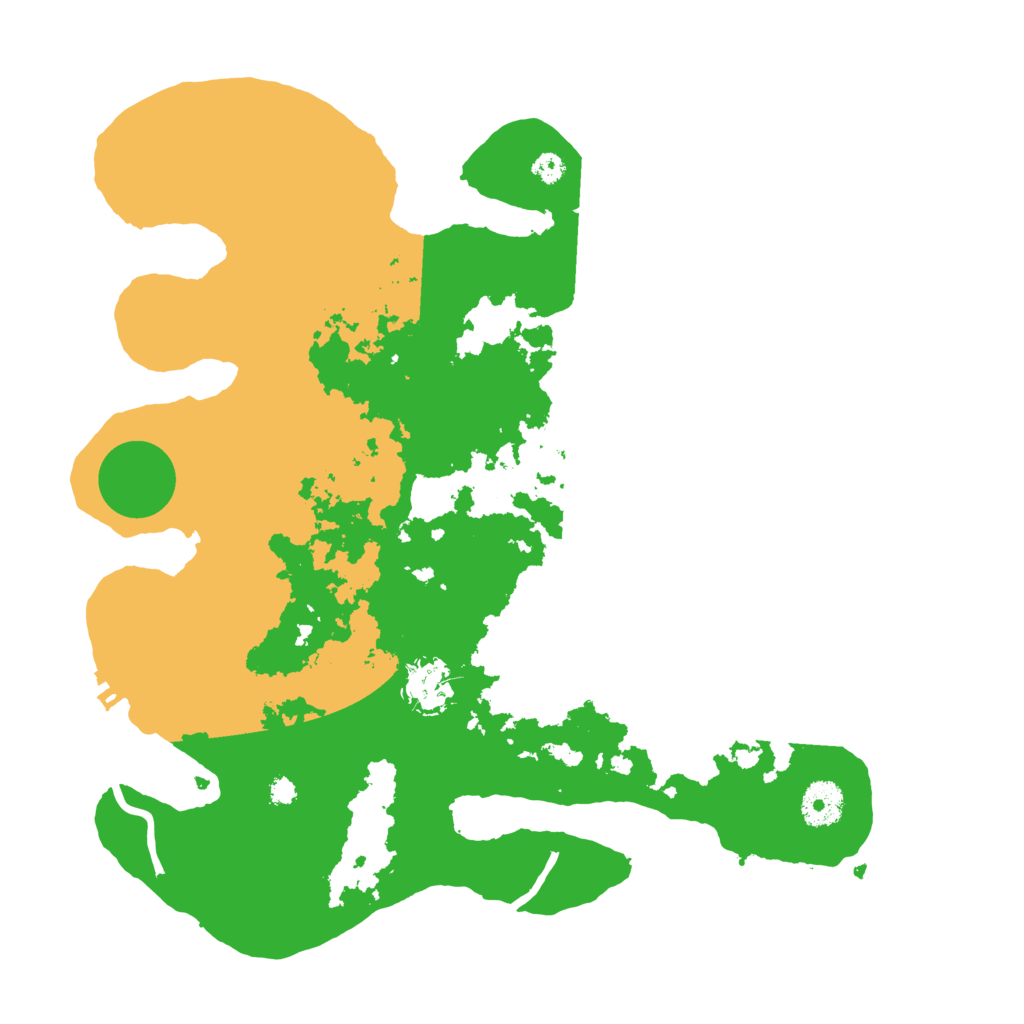 Biome Rust Map: Procedural Map, Size: 3500, Seed: 1624989