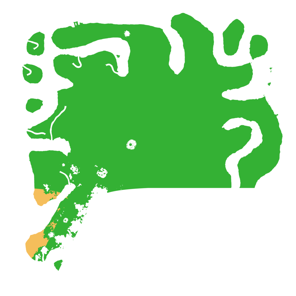 Biome Rust Map: Procedural Map, Size: 4500, Seed: 2283256