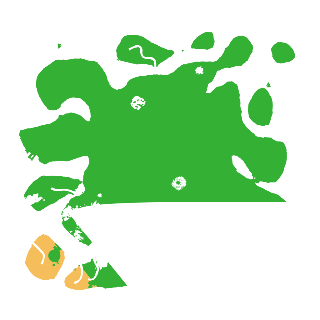 Biome Rust Map: Procedural Map, Size: 3500, Seed: 1249411680