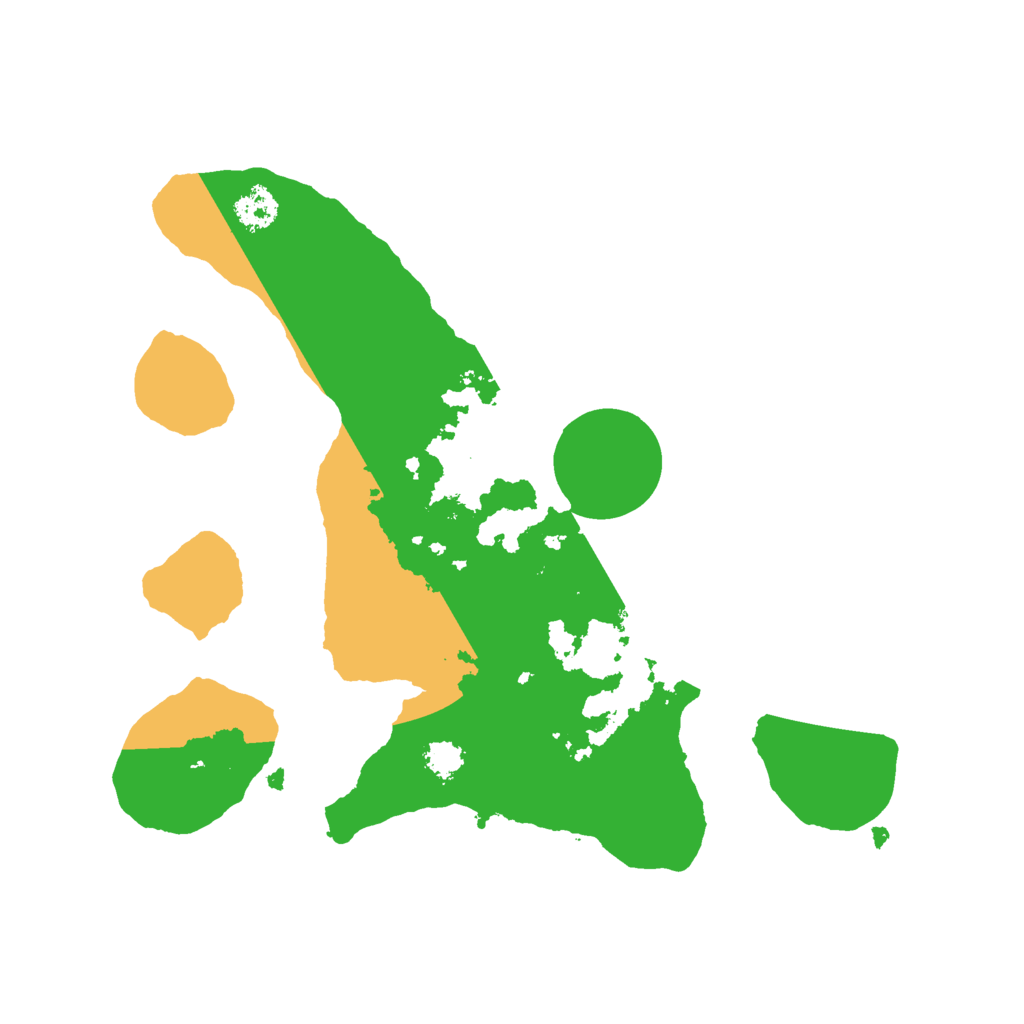 Biome Rust Map: Procedural Map, Size: 2501, Seed: 123