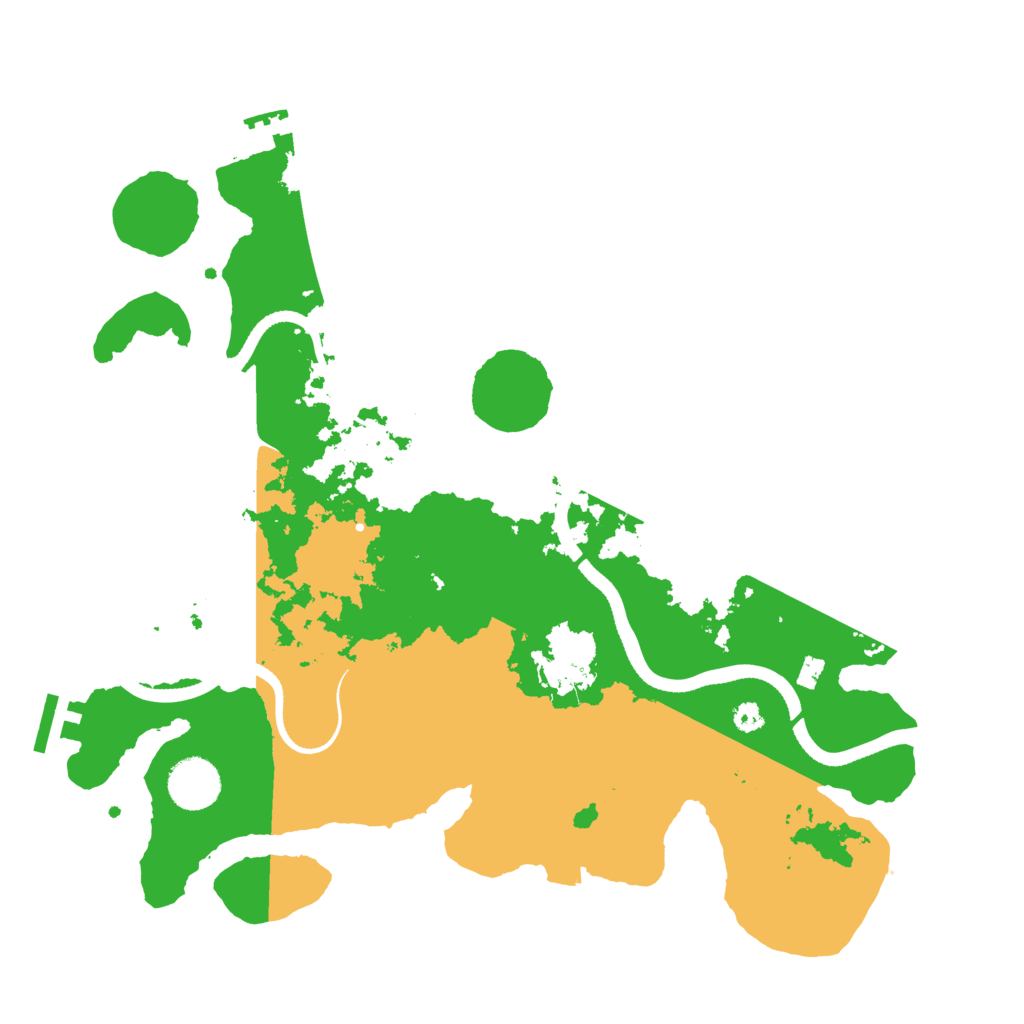 Biome Rust Map: Procedural Map, Size: 3500, Seed: 1044234138