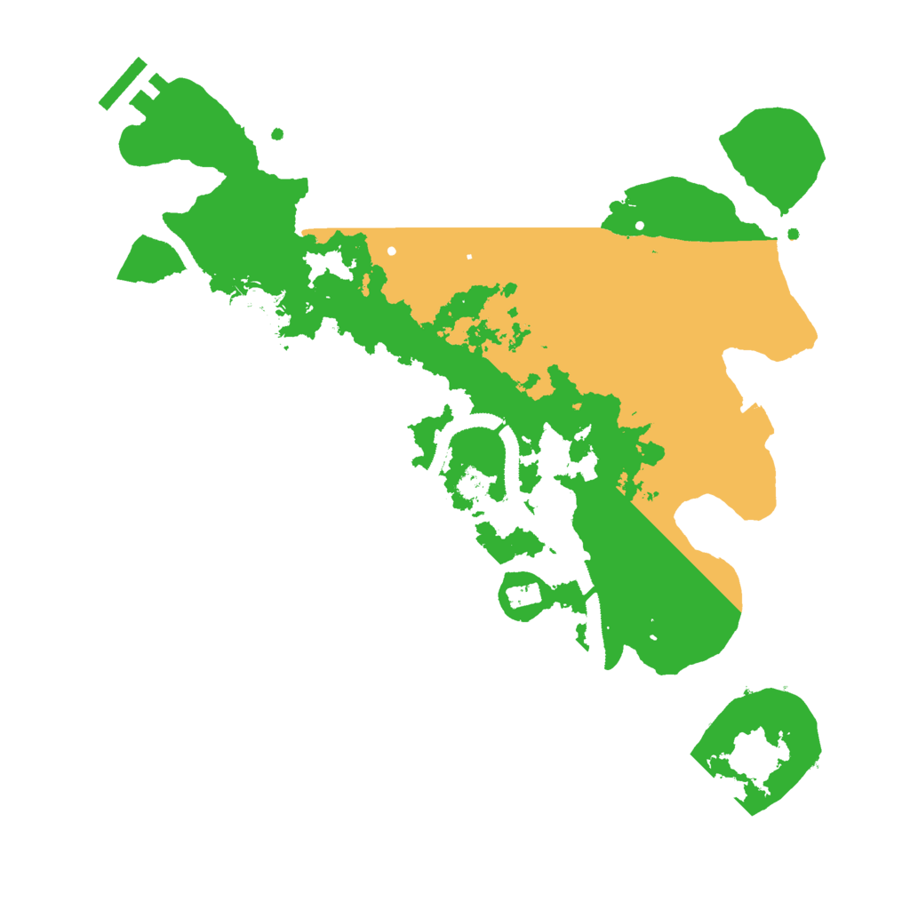 Biome Rust Map: Procedural Map, Size: 3000, Seed: 1989598898