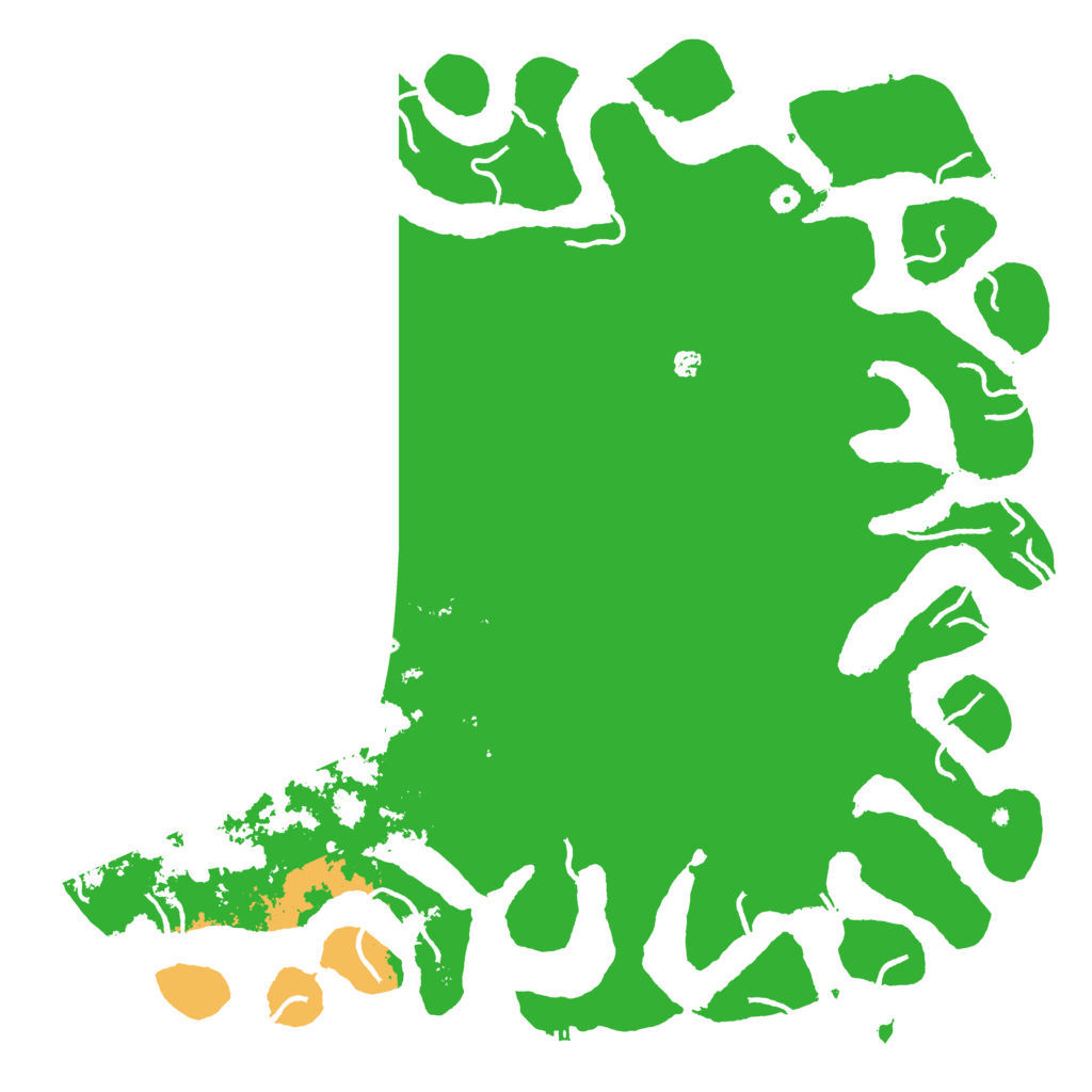 Biome Rust Map: Procedural Map, Size: 6000, Seed: 661108070