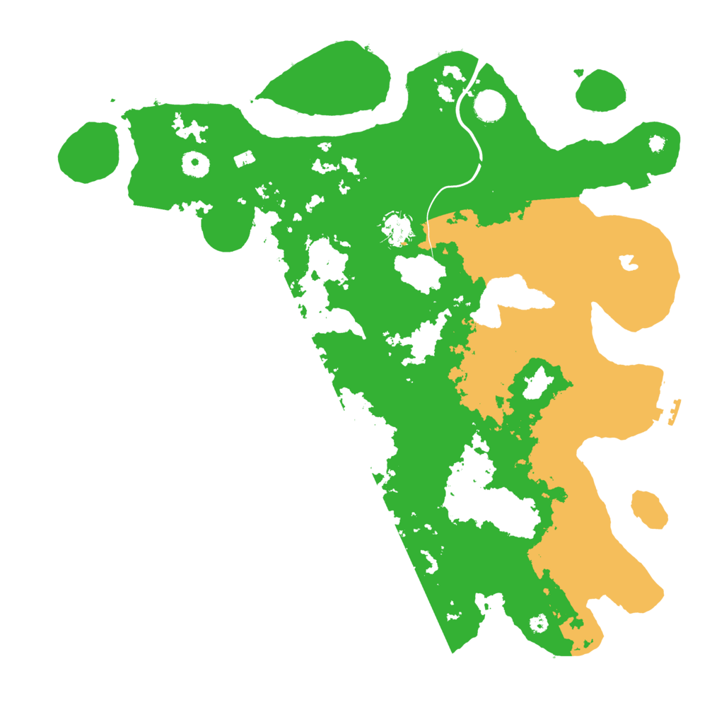 Biome Rust Map: Procedural Map, Size: 4000, Seed: 176967