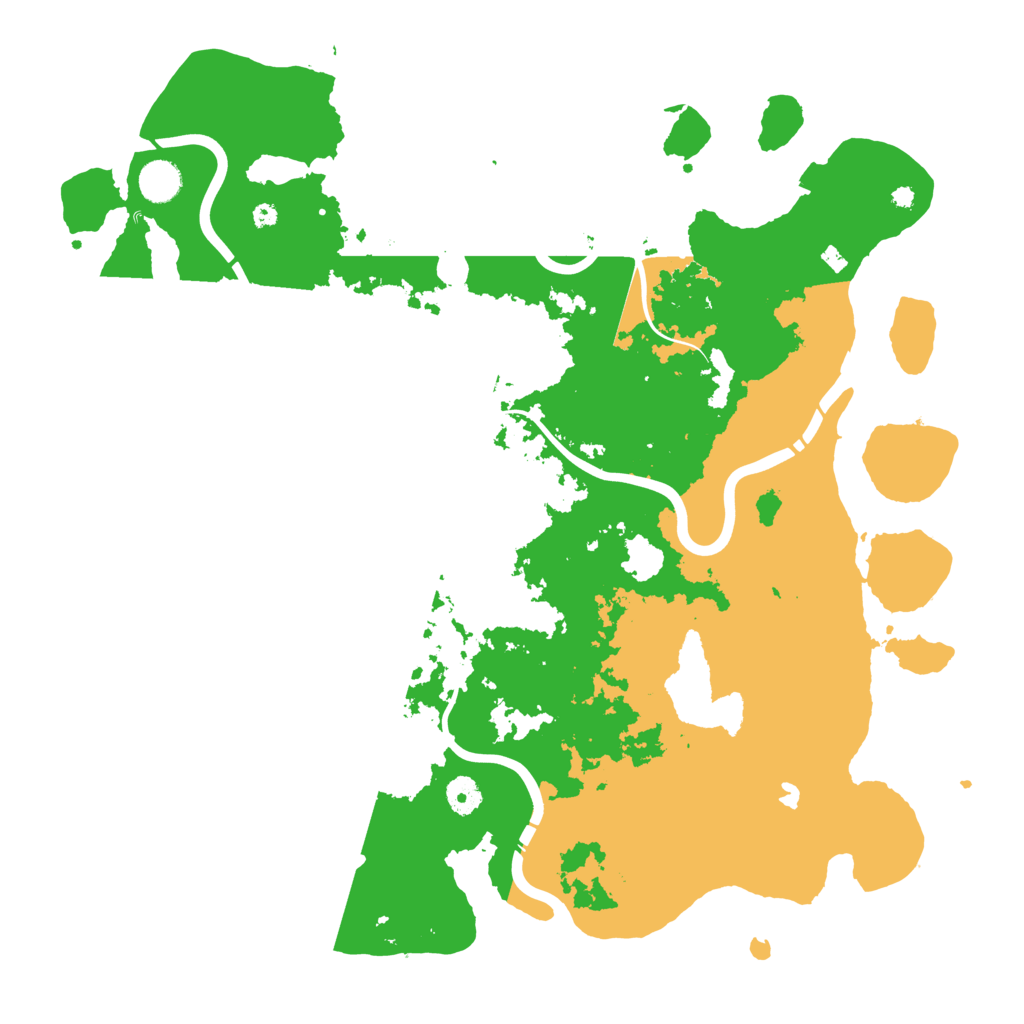 Biome Rust Map: Procedural Map, Size: 4250, Seed: 14594