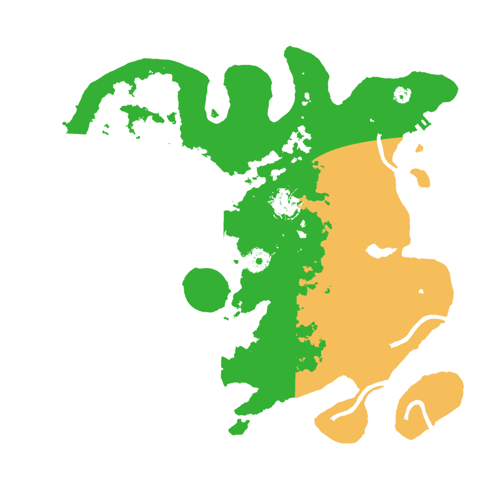 Biome Rust Map: Procedural Map, Size: 3000, Seed: 131118978
