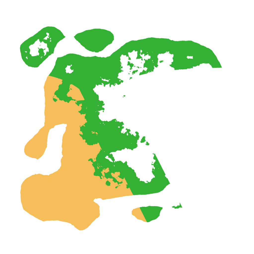 Biome Rust Map: Barren, Size: 3000, Seed: 684