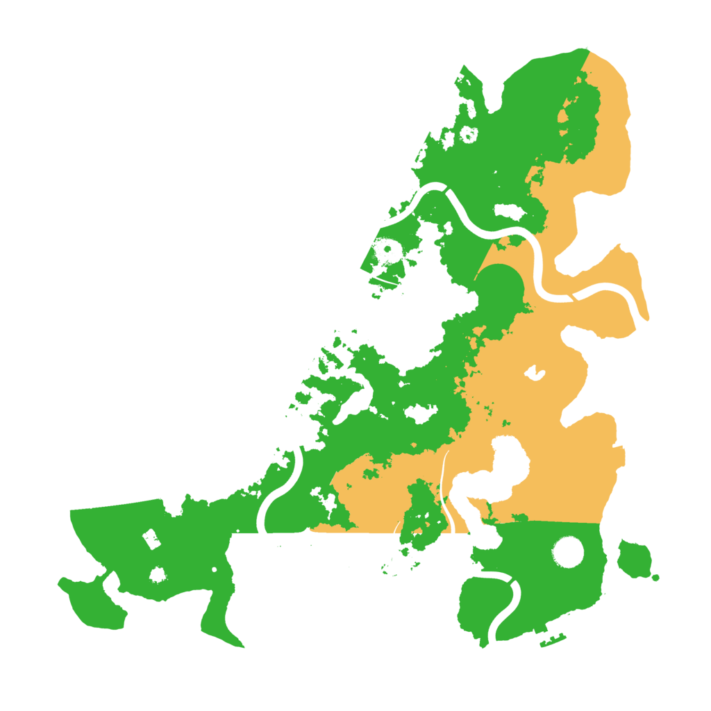 Biome Rust Map: Procedural Map, Size: 4000, Seed: 704679