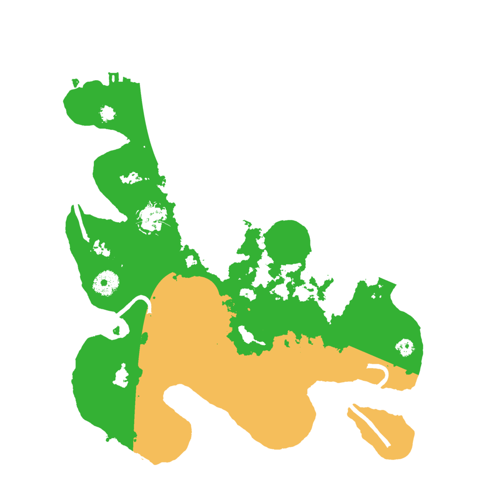 Biome Rust Map: Procedural Map, Size: 3000, Seed: 56145485