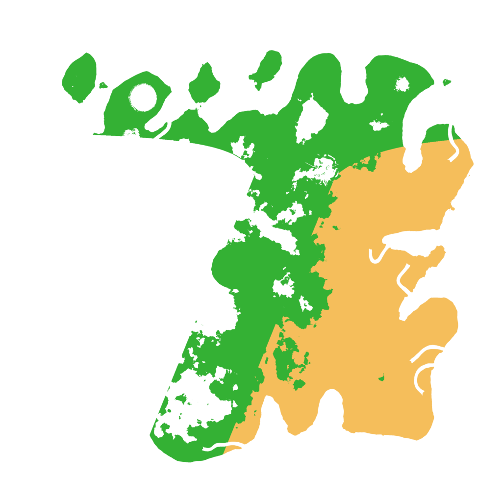 Biome Rust Map: Procedural Map, Size: 3250, Seed: 12345