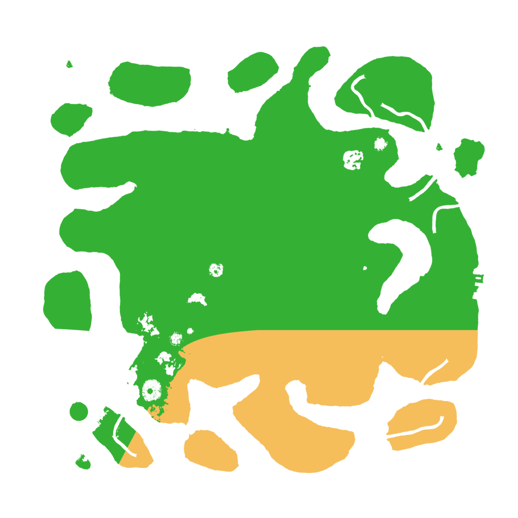 Biome Rust Map: Procedural Map, Size: 3750, Seed: 64578