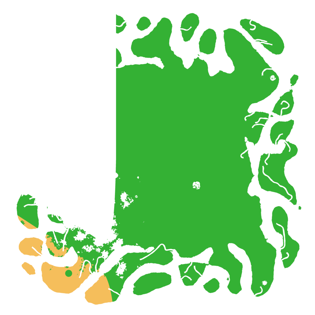 Biome Rust Map: Procedural Map, Size: 6000, Seed: 934071855