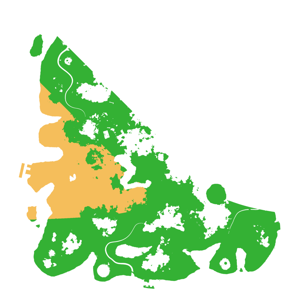 Biome Rust Map: Procedural Map, Size: 4150, Seed: 3673215