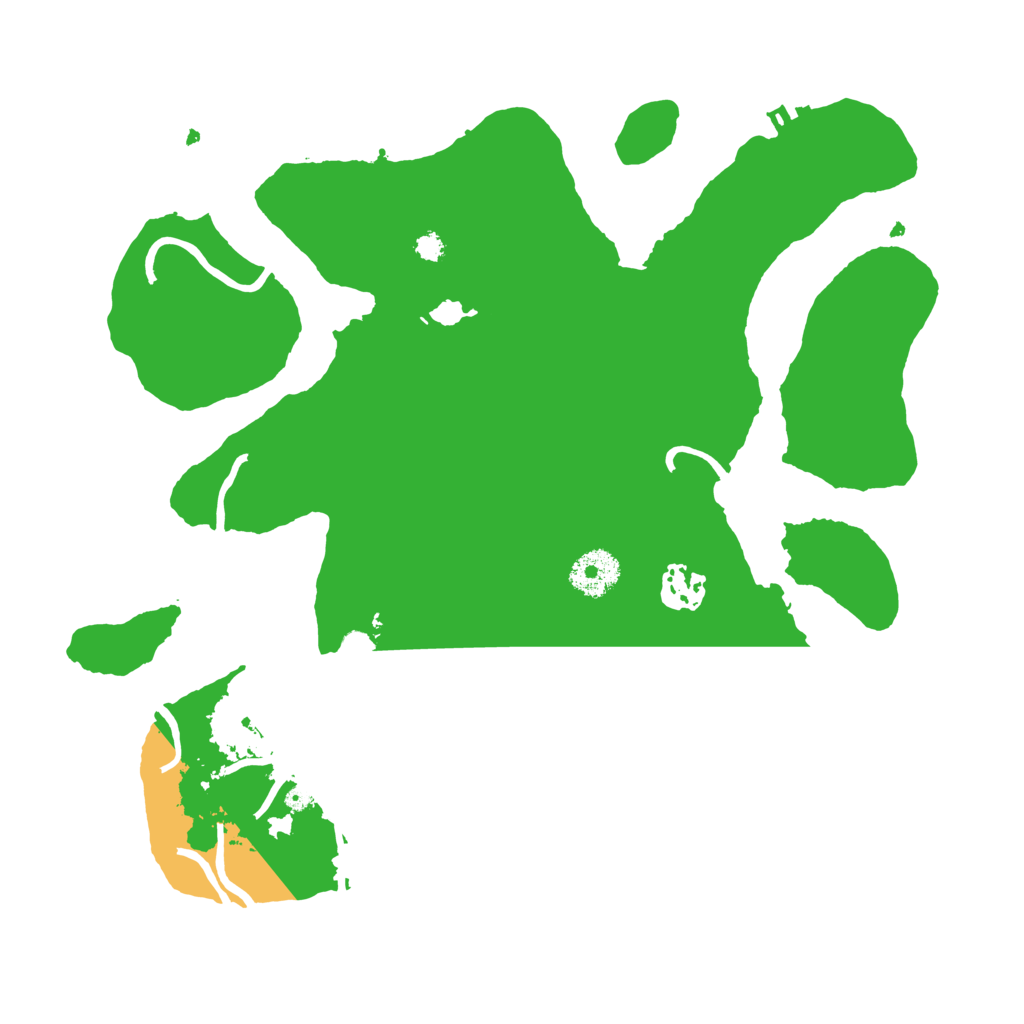 Biome Rust Map: Procedural Map, Size: 3255, Seed: 1337