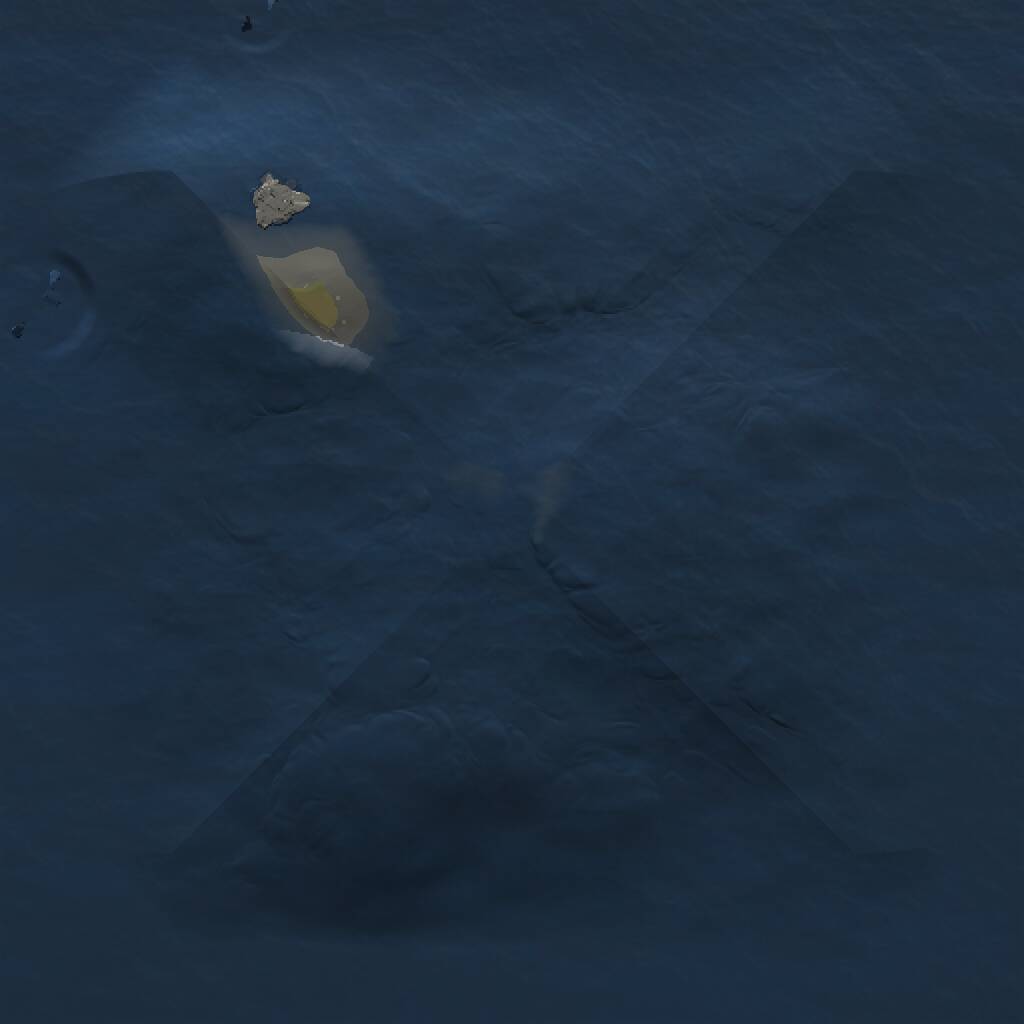 Rust Map: Procedural Map, Size: 1000, Seed: 501, 1 Monuments