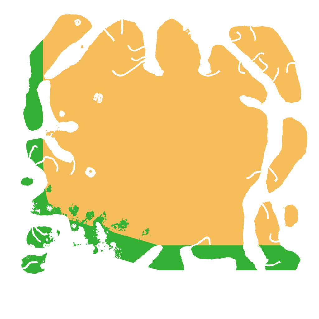 Biome Rust Map: Procedural Map, Size: 5000, Seed: 11992