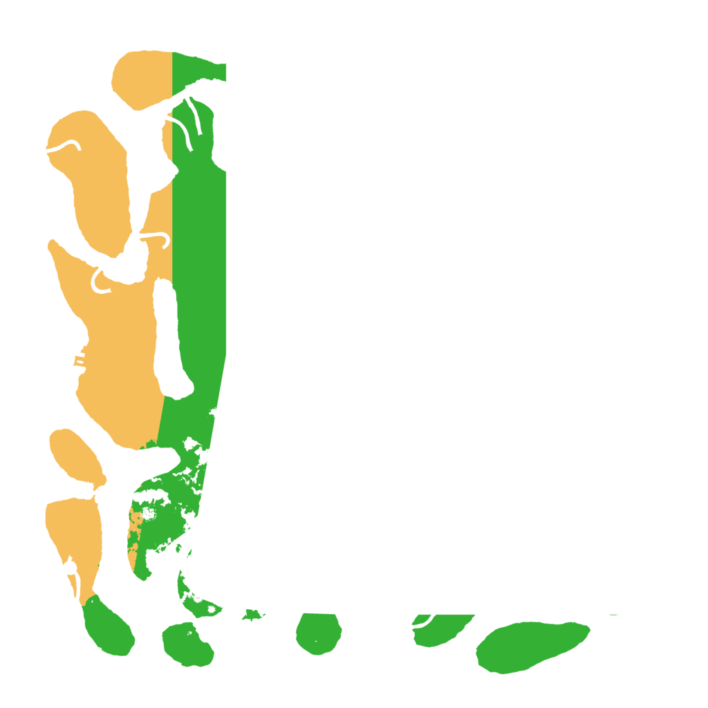 Biome Rust Map: Procedural Map, Size: 4400, Seed: 77222