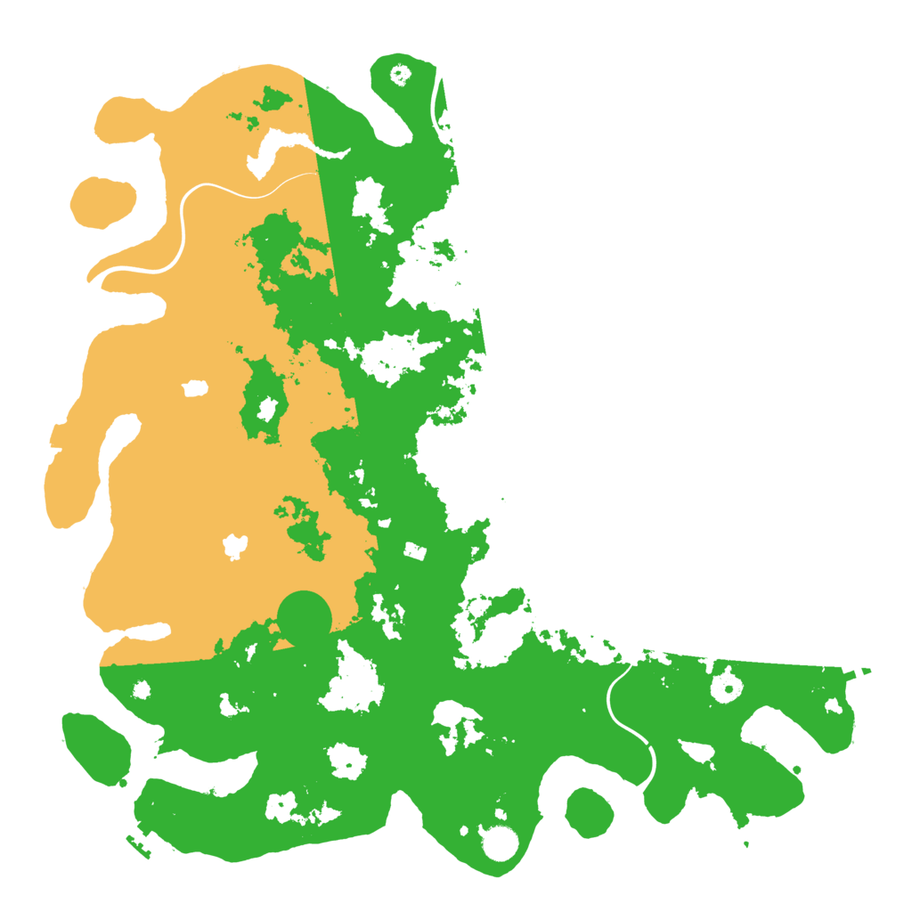 Biome Rust Map: Procedural Map, Size: 4500, Seed: 1855097782
