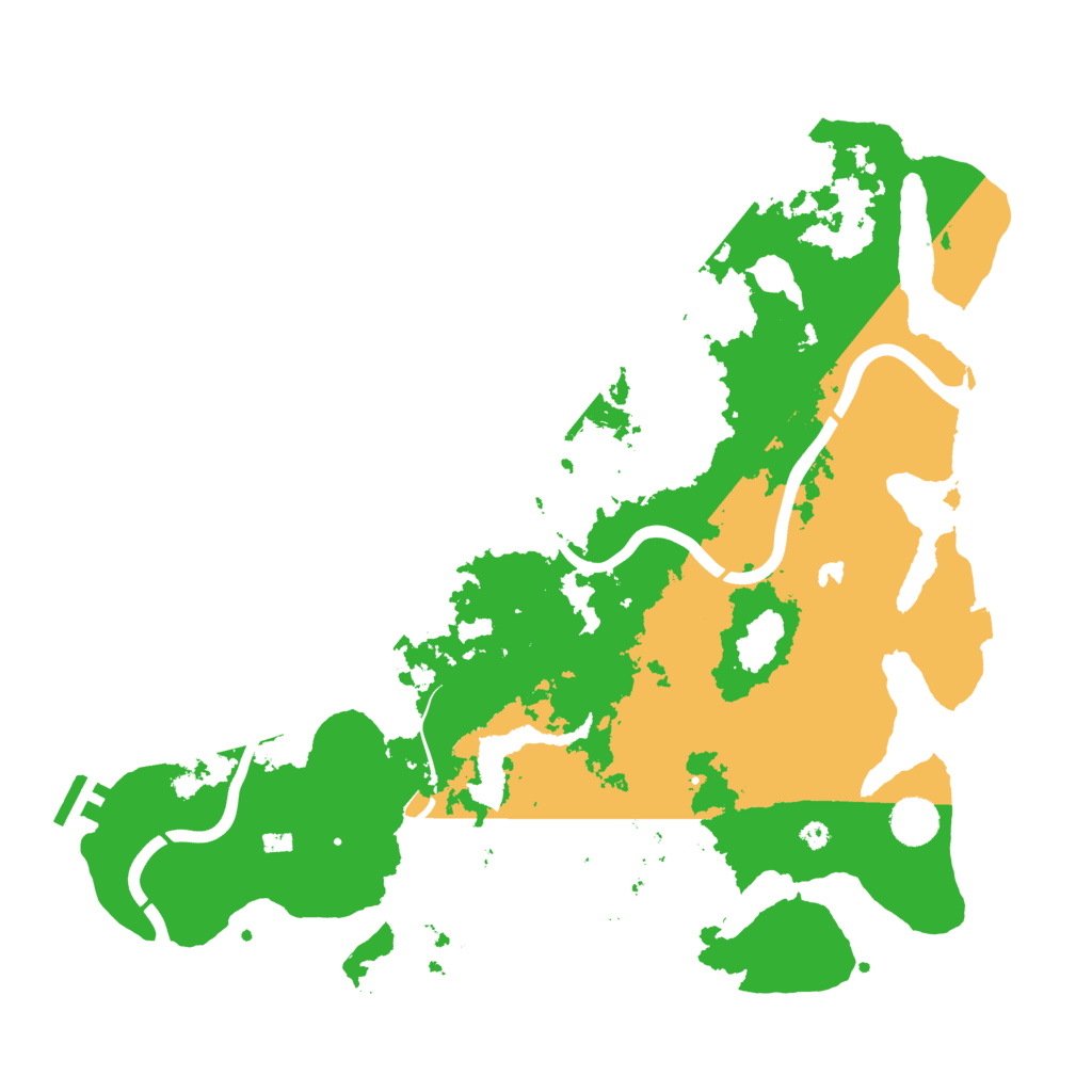 Biome Rust Map: Procedural Map, Size: 4000, Seed: 68359324
