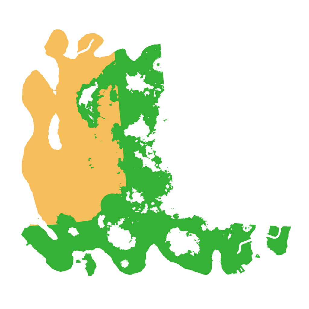 Biome Rust Map: Procedural Map, Size: 3600, Seed: 177775