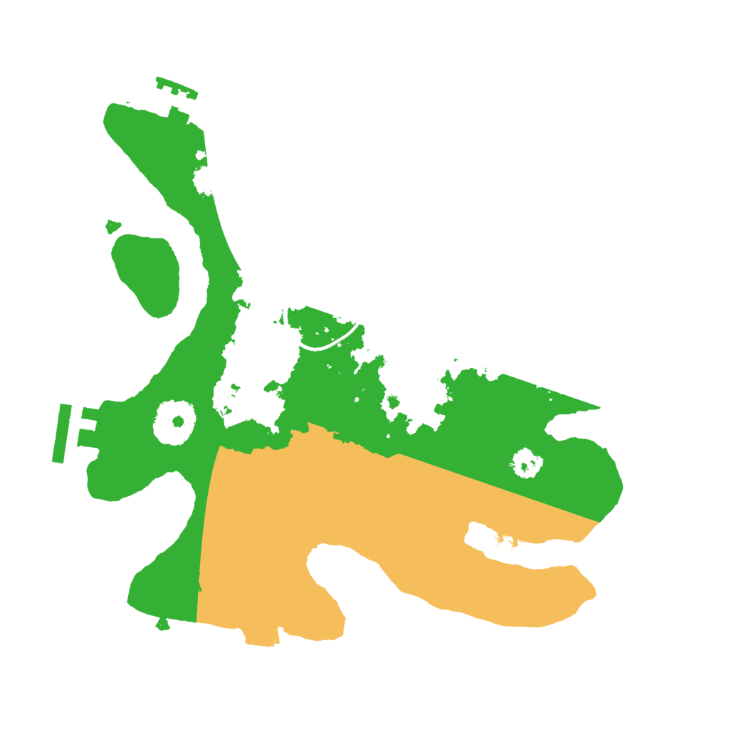 Biome Rust Map: Procedural Map, Size: 2500, Seed: 920165249