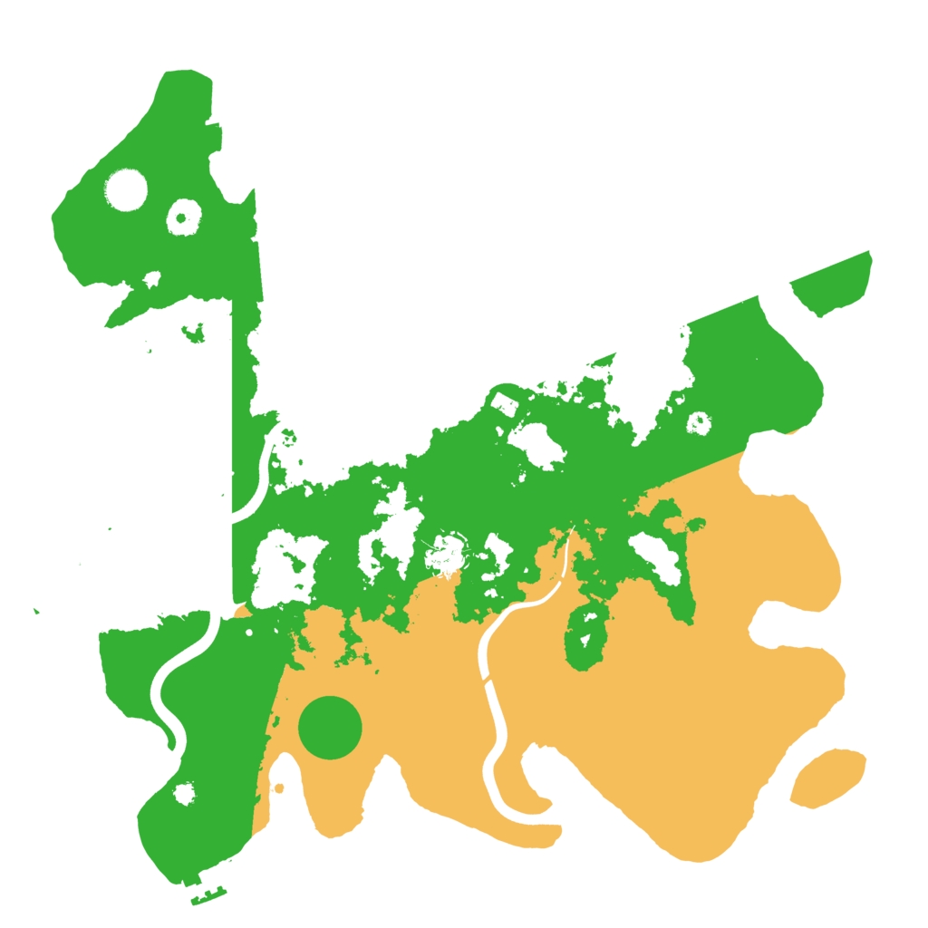 Biome Rust Map: Procedural Map, Size: 3850, Seed: 475722683