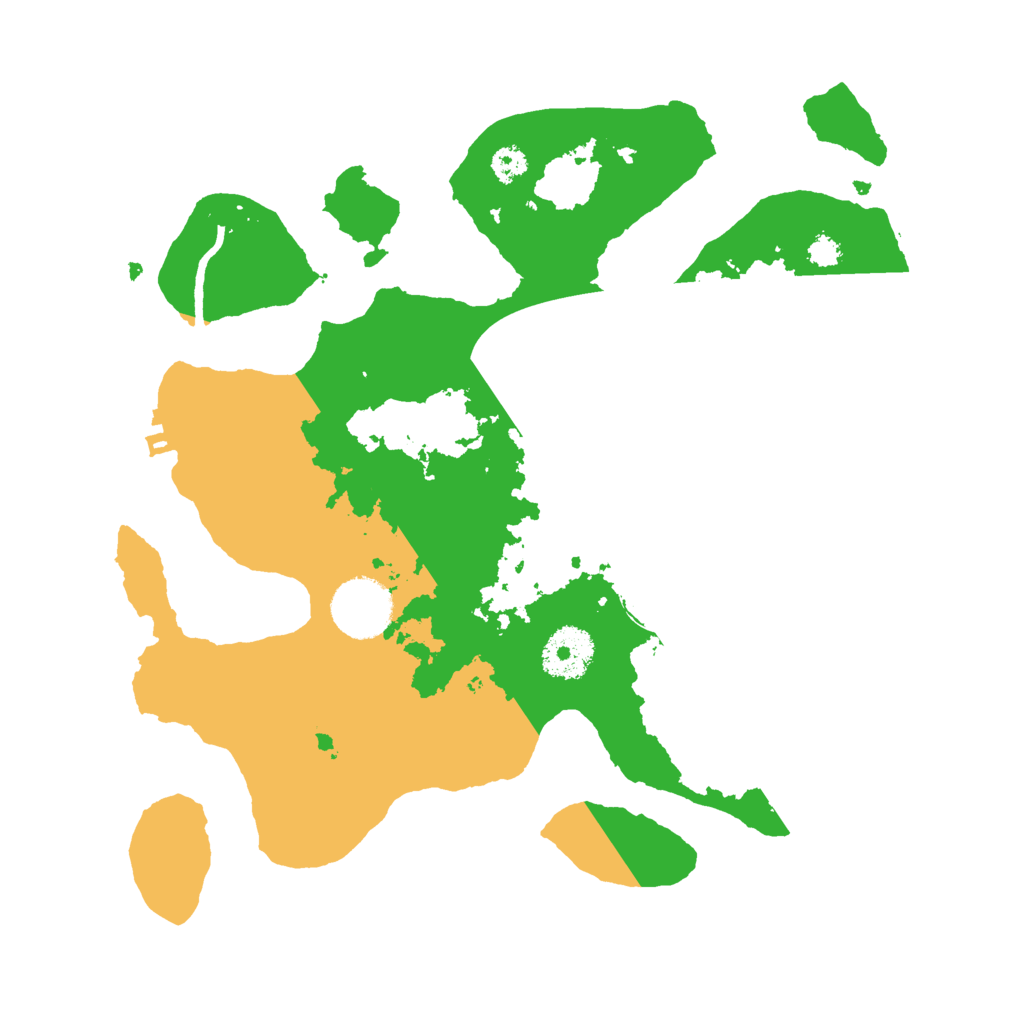 Biome Rust Map: Procedural Map, Size: 3000, Seed: 1018821676