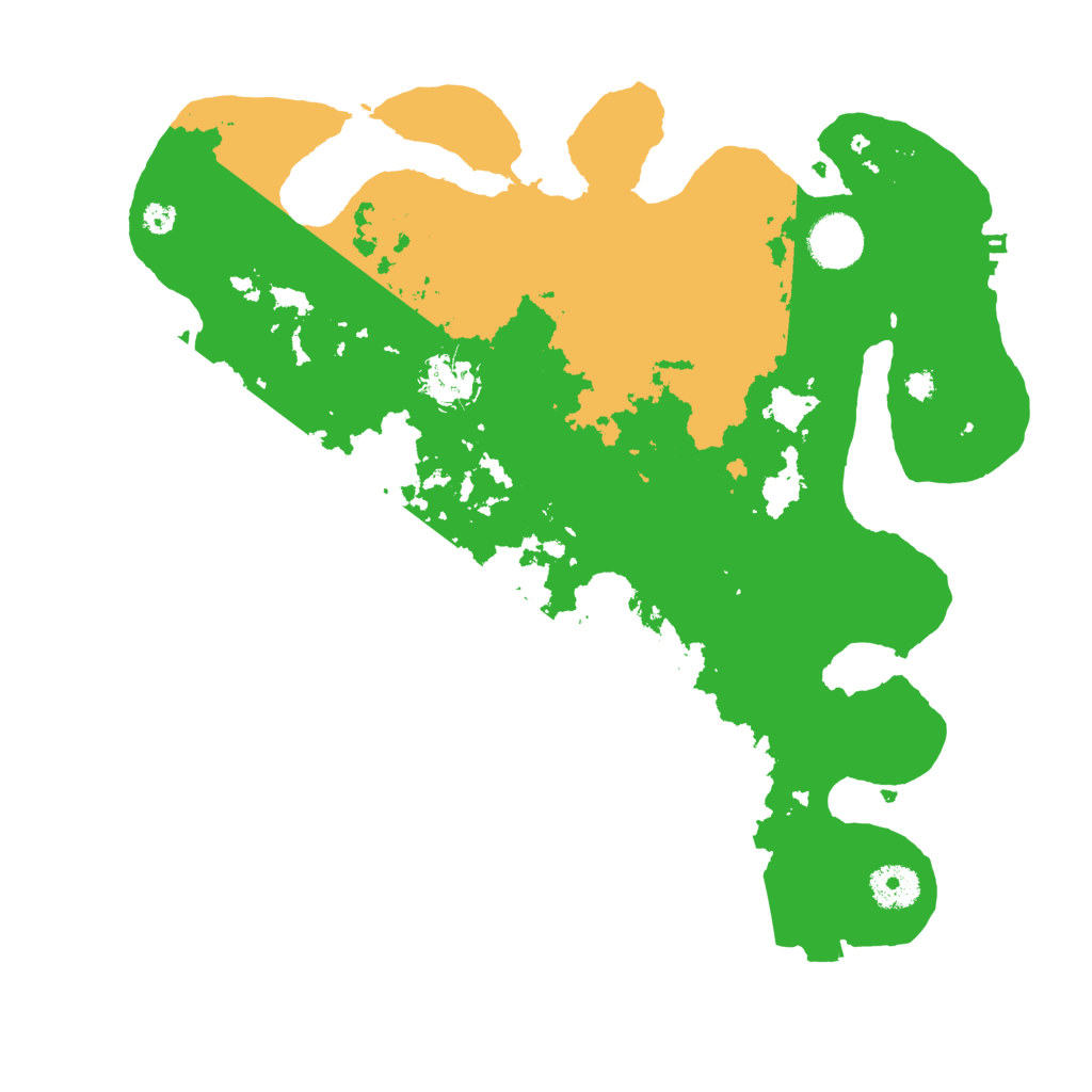 Biome Rust Map: Procedural Map, Size: 3500, Seed: 65656