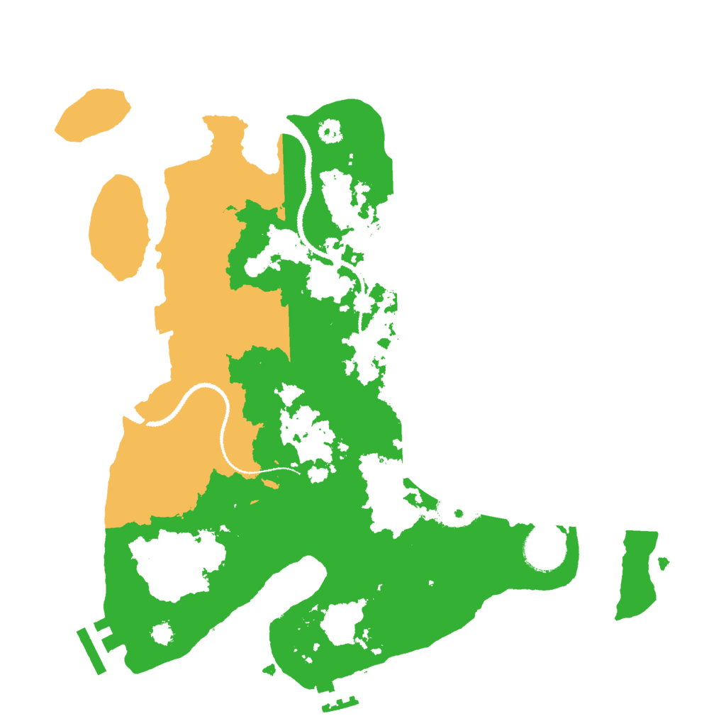 Biome Rust Map: Procedural Map, Size: 3000, Seed: 949530