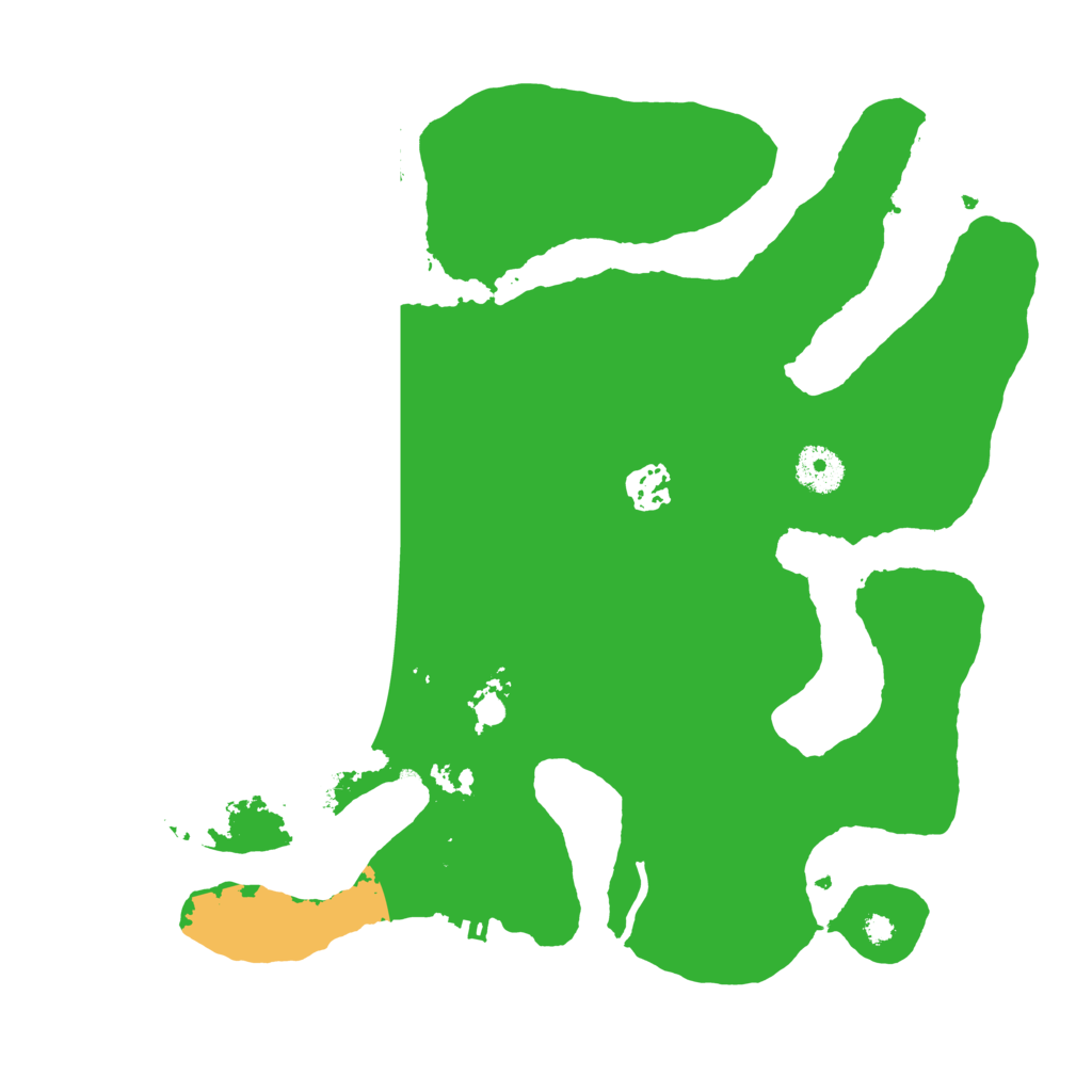 Biome Rust Map: Procedural Map, Size: 3500, Seed: 999718237