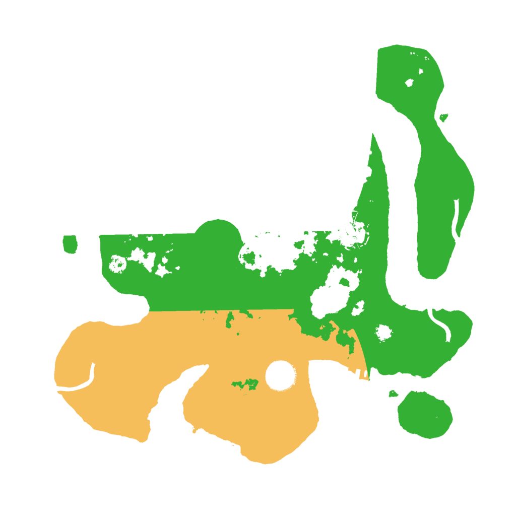 Biome Rust Map: Procedural Map, Size: 3000, Seed: 846085