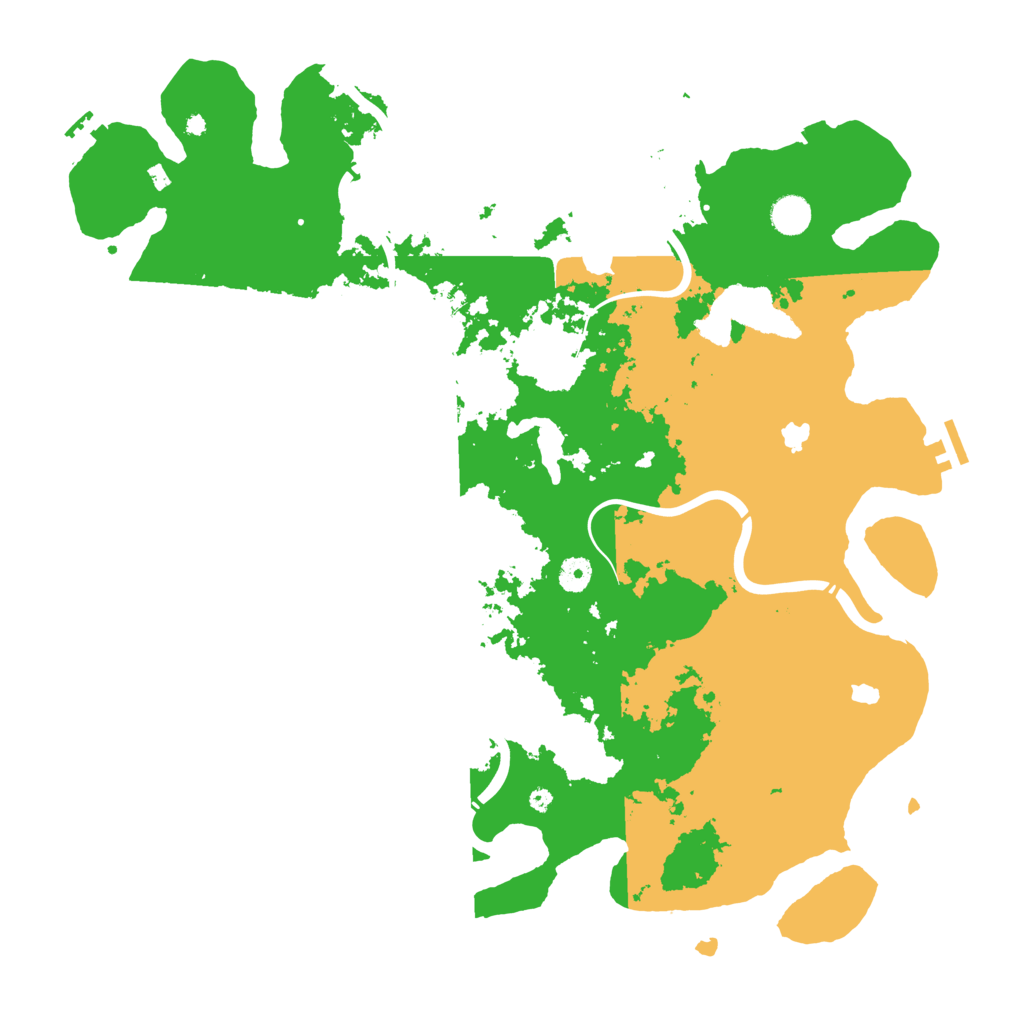 Biome Rust Map: Procedural Map, Size: 4500, Seed: 1408018308