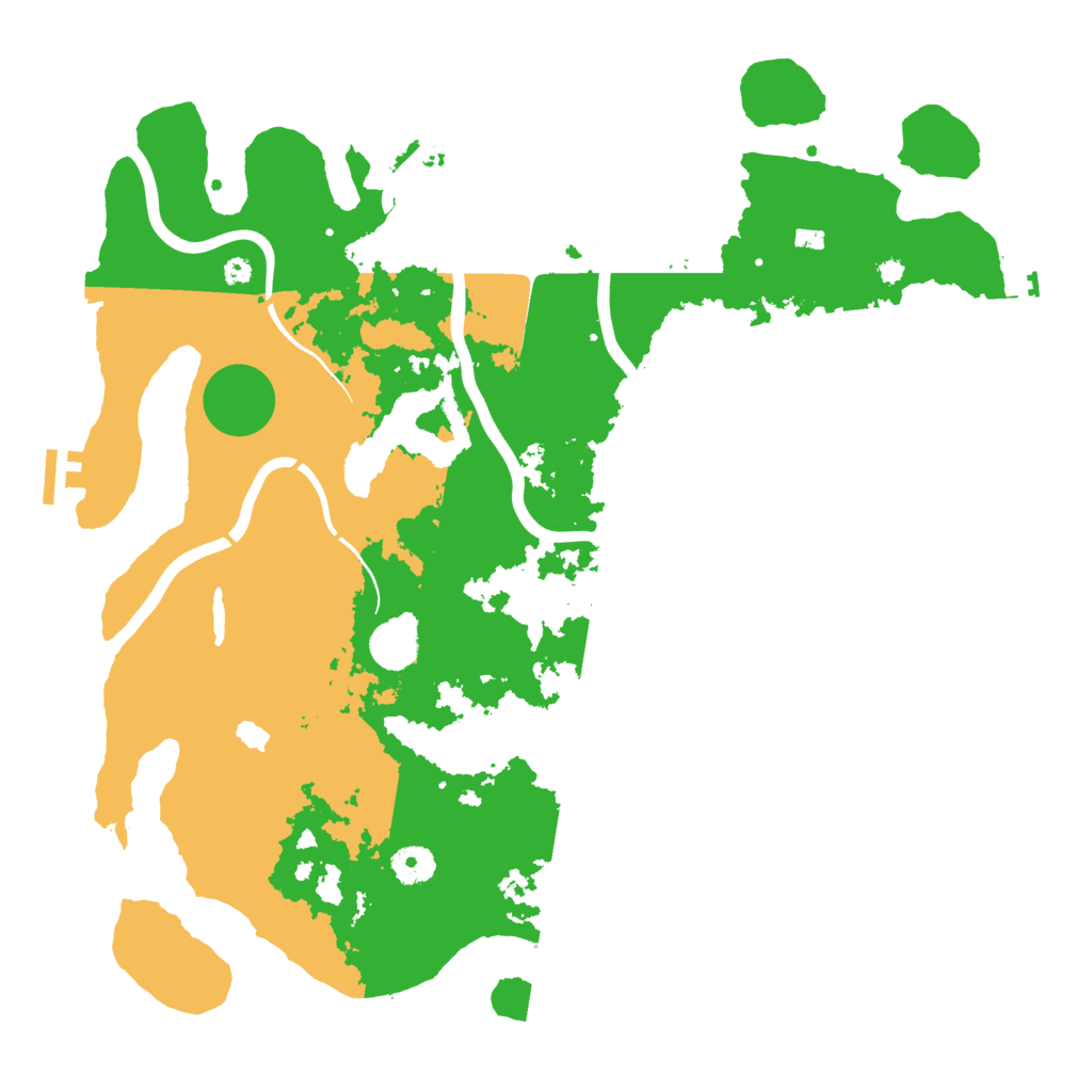Biome Rust Map: Procedural Map, Size: 4000, Seed: 1768329921