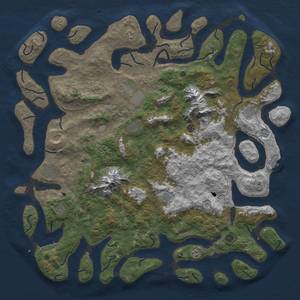 Thumbnail Rust Map: Procedural Map, Size: 6000, Seed: 890353471, 19 Monuments