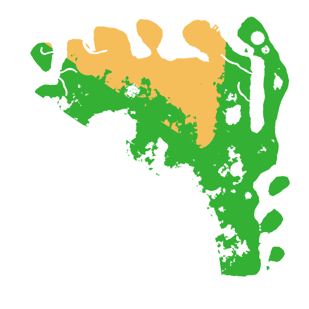 Biome Rust Map: Procedural Map, Size: 4000, Seed: 407129