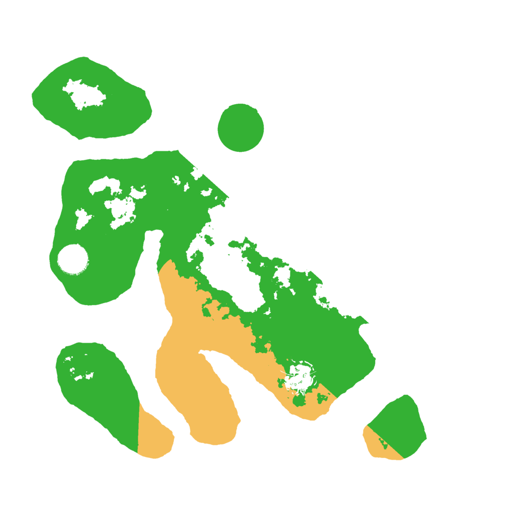 Biome Rust Map: Barren, Size: 3000, Seed: 924098