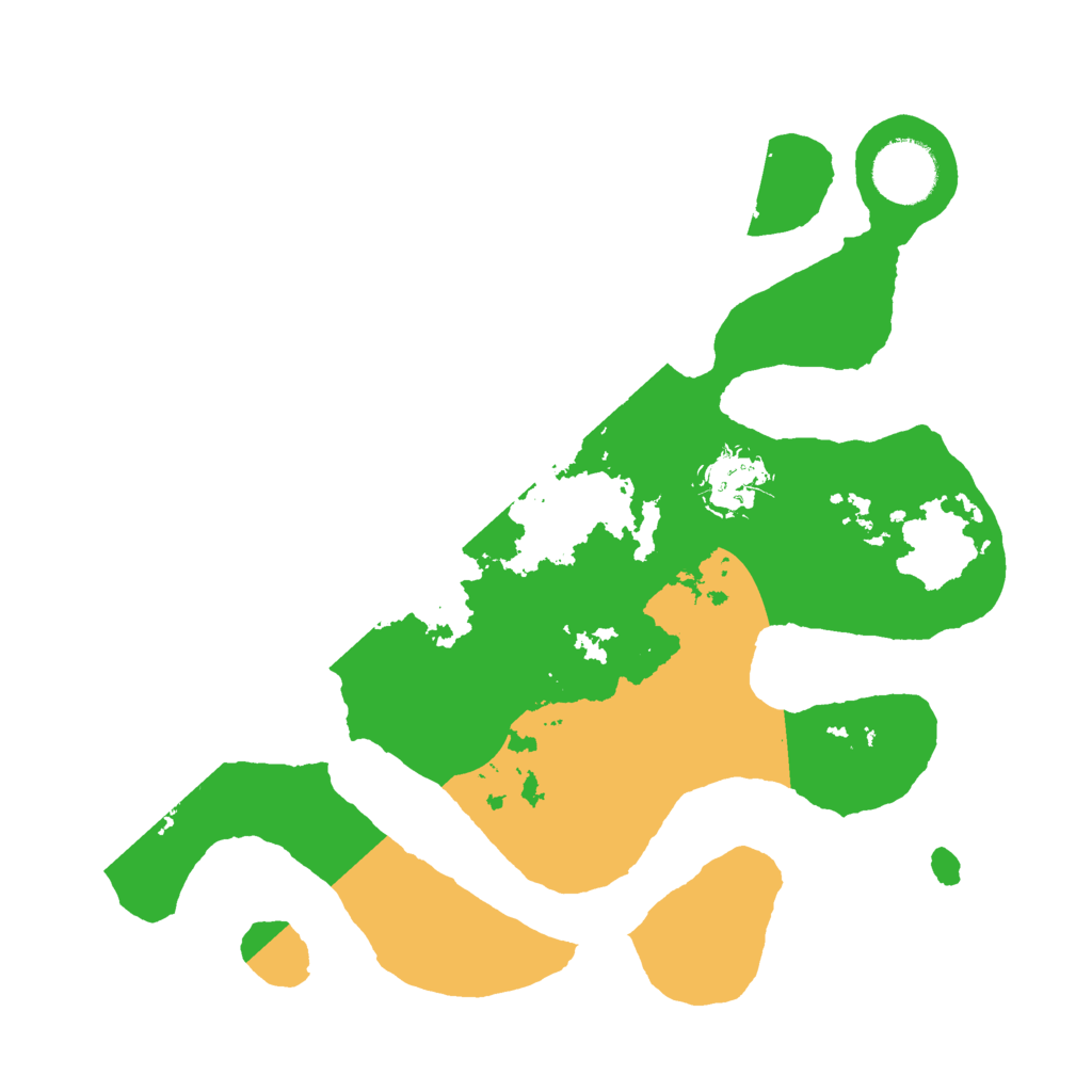 Biome Rust Map: Barren, Size: 3000, Seed: 686329