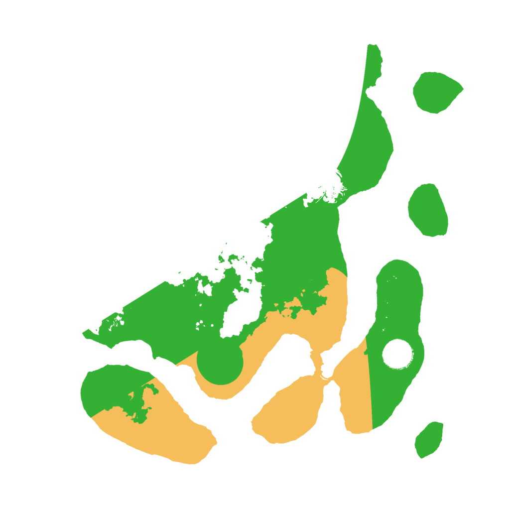 Biome Rust Map: Barren, Size: 3000, Seed: 328122