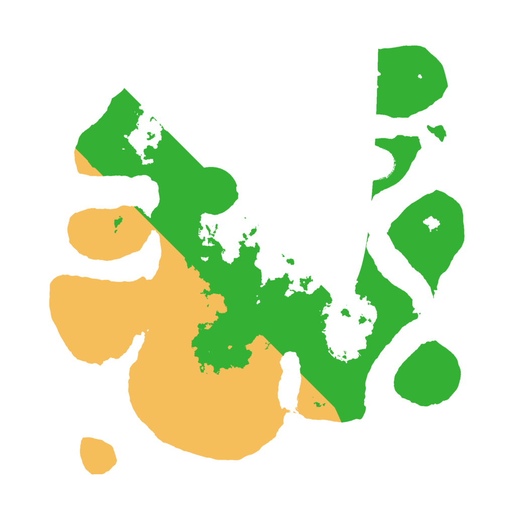 Biome Rust Map: Barren, Size: 3000, Seed: 181791