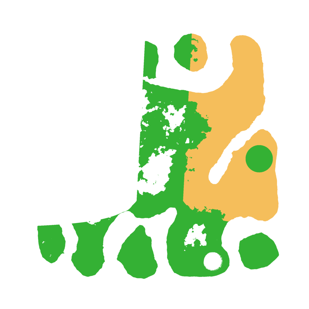 Biome Rust Map: Barren, Size: 3000, Seed: 710639