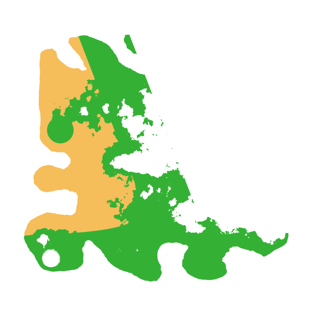 Biome Rust Map: Barren, Size: 3200, Seed: 1331