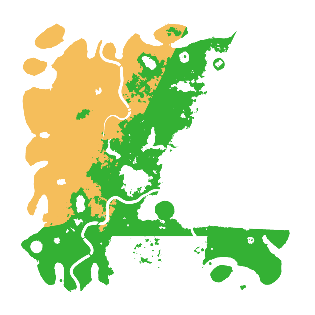 Biome Rust Map: Procedural Map, Size: 4500, Seed: 660195703