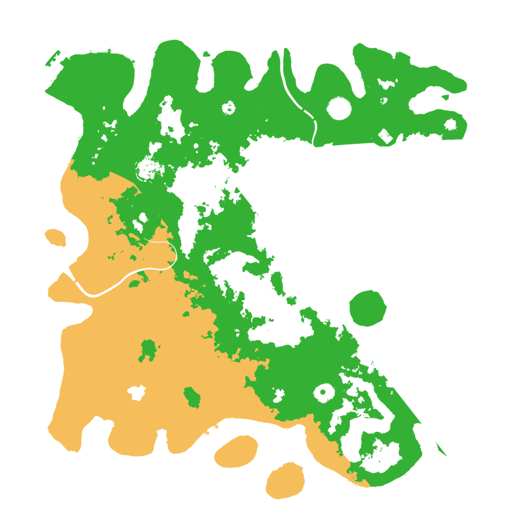 Biome Rust Map: Procedural Map, Size: 4000, Seed: 64923