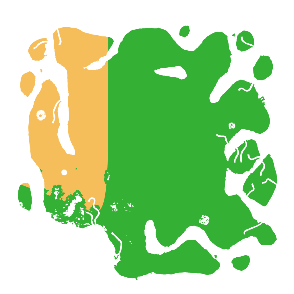 Biome Rust Map: Procedural Map, Size: 4500, Seed: 1021348220