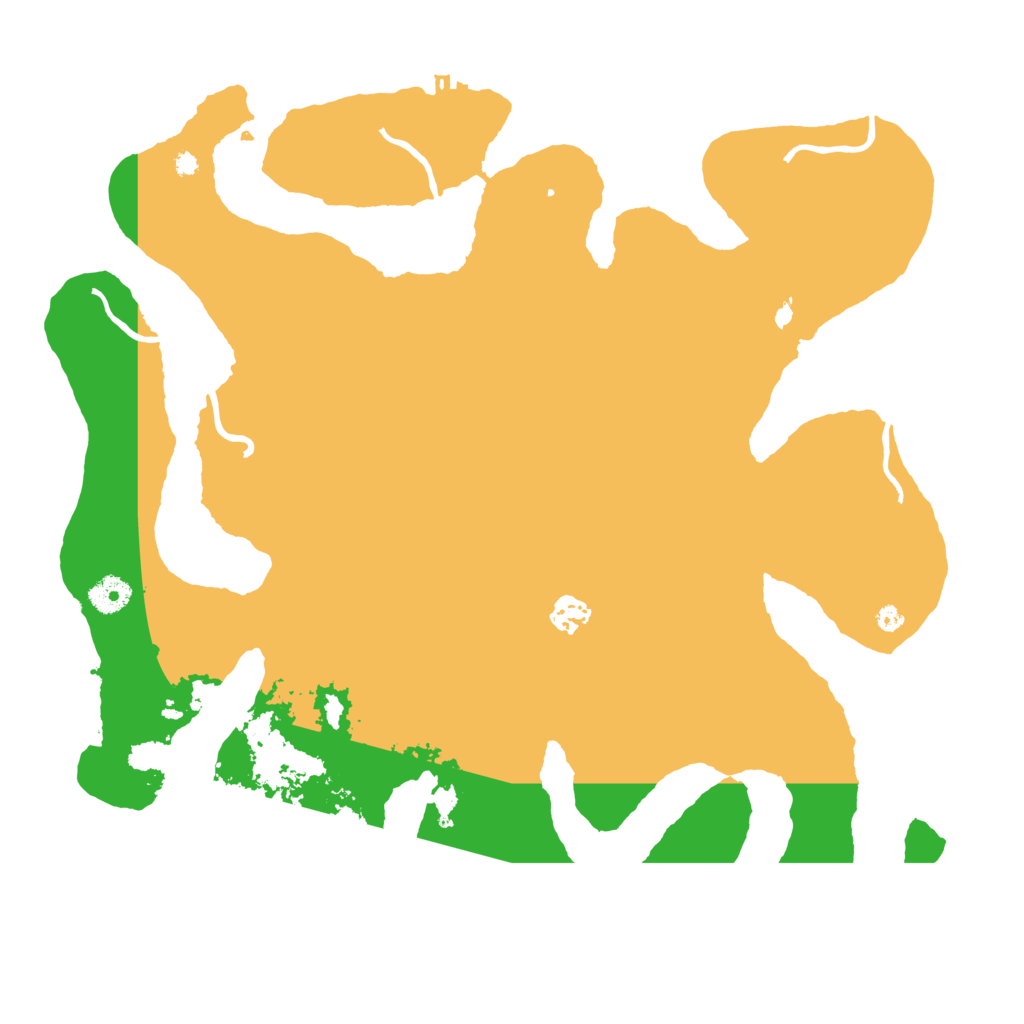 Biome Rust Map: Procedural Map, Size: 4050, Seed: 157763360