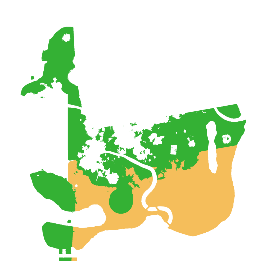 Biome Rust Map: Procedural Map, Size: 3000, Seed: 641124153